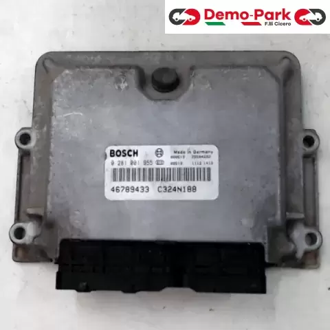 CENTRALINA MOTORE Fiat PUNTO 188 - 1.9 JTD BOSCH 0 281 001 955   46789433    C324N188 0