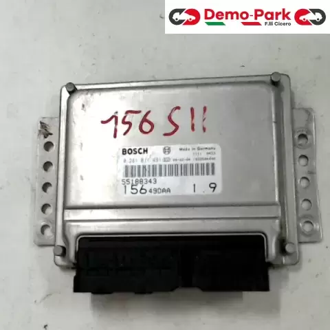 CENTRALINA MOTORE Alfa Romeo 156 - 1.9 JTD BOSCH 0 281 011 491   55188343 0