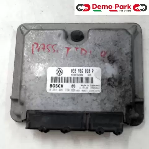CENTRALINA MOTORE Volkswagen PASSAT - 1.9 TDI BOSCH 0 281 001 720   038 906 018 P 0