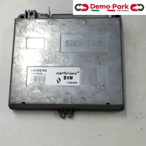 CENTRALINA MOTORE Renault 21 SIEMENS S101718102C     HOM7700749946 0