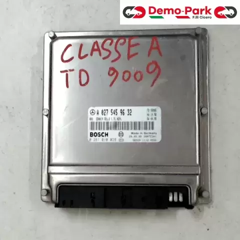 CENTRALINA MOTORE Mercedes-benz CLASSE A - 170 CDI BOSCH 0 281 010 039    A 027 545 96 32 0