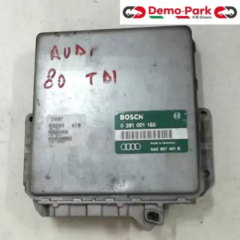 CENTRALINA MOTORE Audi 80 - 1.9 TDI BOSCH 0 281 001 185     8A0 907 401 B 0