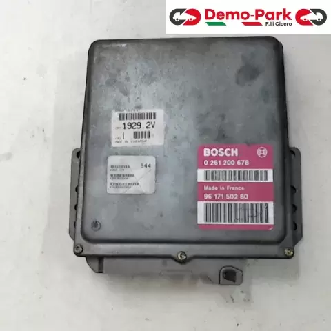 CENTRALINA MOTORE Peugeot 306 BOSCH 0 261 200 678   96 171 502 80 0