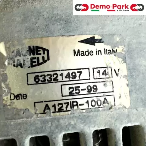 ALTERNATORE Fiat MAREA - 1.9 JTD  0