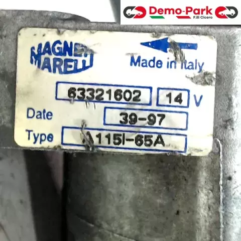 ALTERNATORE Fiat PUNTO I SERIE - 1.1  0