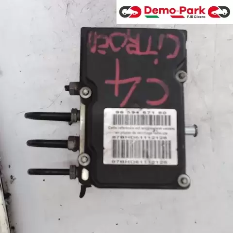 GRUPPO ABS C4  CitroЁn C4 - 1.6 HDI 0265231486 BOSCH 0265800395 0