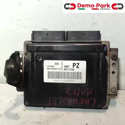 CENTRALINA MOTORE Chevrolet MATIZ 0.8 1BGT PZ 96417290 0