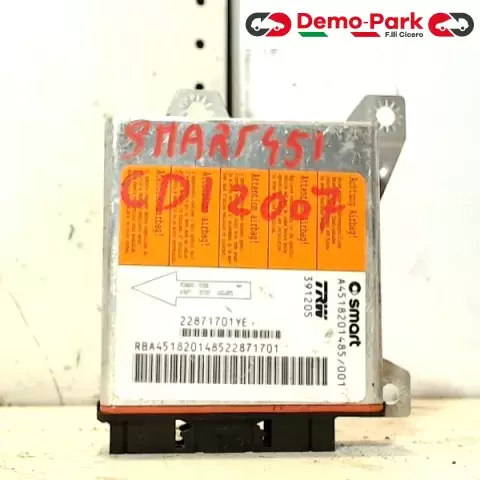 CENTRALINA AIRBAG SMART FORTWO  Smart FORTWO W451 A4518201485/001 0