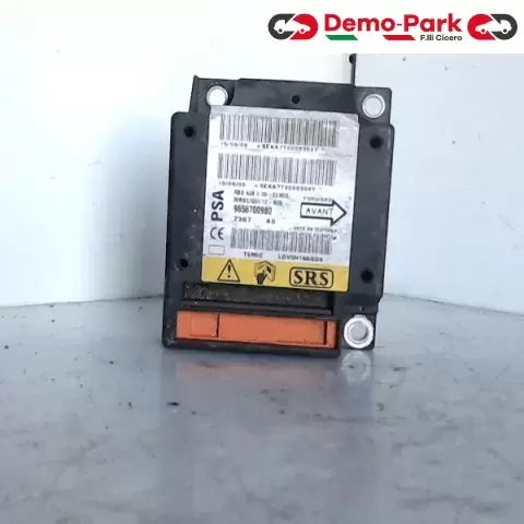 CENTRALINA AIRBAG PEUGEOT 1007 Peugeot 1007 1.4 HDI 9656700980 0