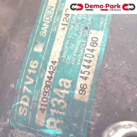 COMPRESSORE ARIA CONDIZIONATA PICASSO 1.6 CitroЁn C3 PICASSO - 1.6 9645440480 0