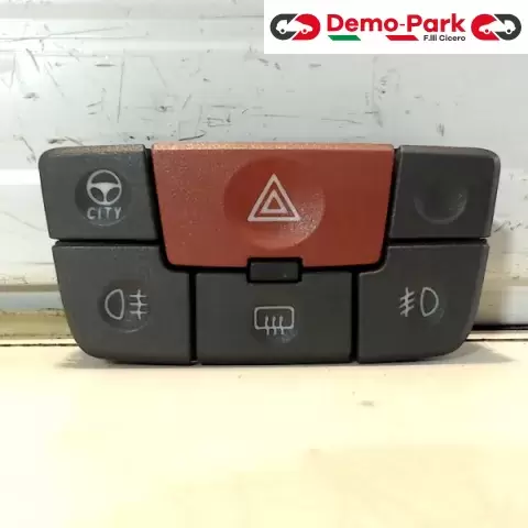 PULSANTIERA CONSOL CENTRALE Fiat PANDA - 1.3 MJET 735357114 0