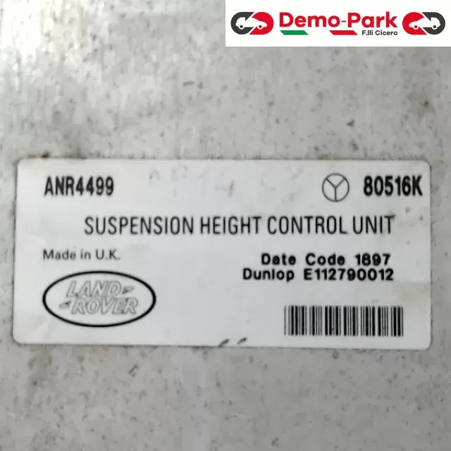 CENTRALINA SOSPENSIONI Land Rover RANGE ROVER - 2.5 TDS  1