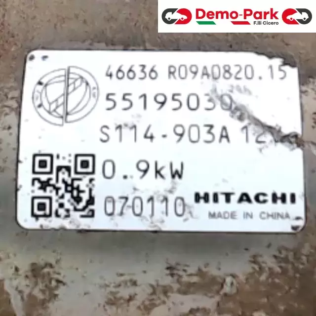 MOTORINO D'AVVIAMENTO FIAT PUNTO 1.2 B Fiat PUNTO 1.2 - 188 55195030 3