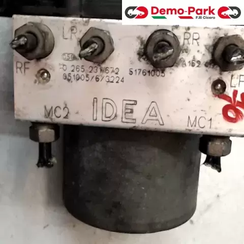 GRUPPO ABS  Lancia MUSA 0 265 231 672     051005/6/3224 0