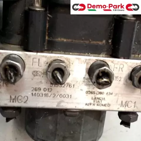 GRUPPO ABS  Fiat panda 0 265 280 434     140318/2/0031 0